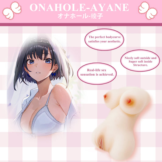 Torso Sex Doll Onahole Masturbator Ayane